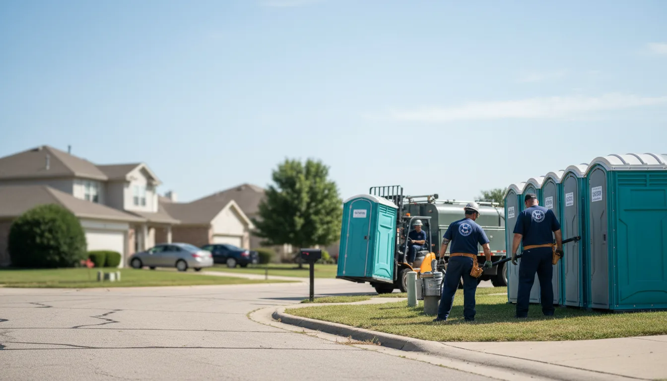 Porta Potty Rental in Lockbourne, OH near me